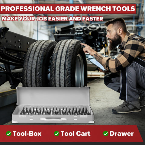 Matscover professional-wrench-organizer gift suitable for mechanics and serious DIY enthusiasts.