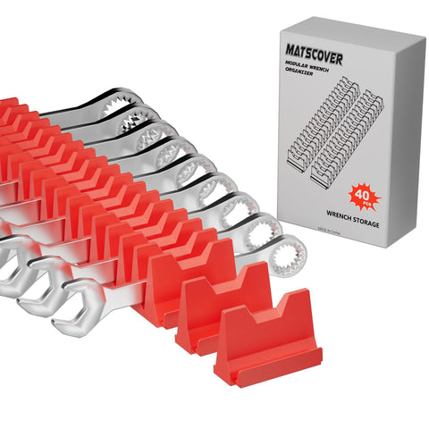Matscover 40pcs modular wrench organizer view showing compact drawer storage
