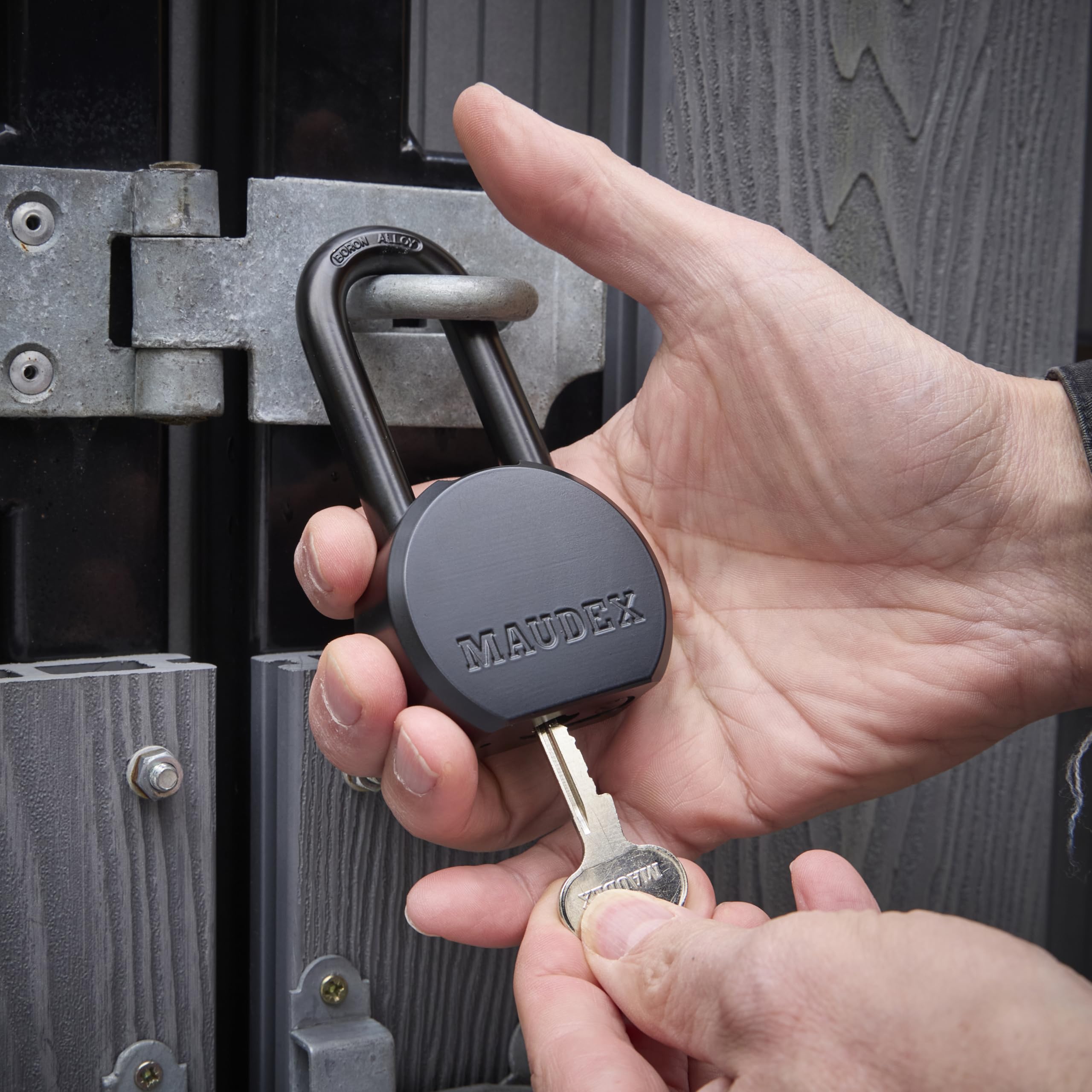 Maudex PME65 padlock is built to endure harsh conditions while maintaining operation.
