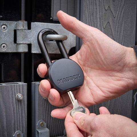 Maudex PME65 padlock is built to endure harsh conditions while maintaining operation.