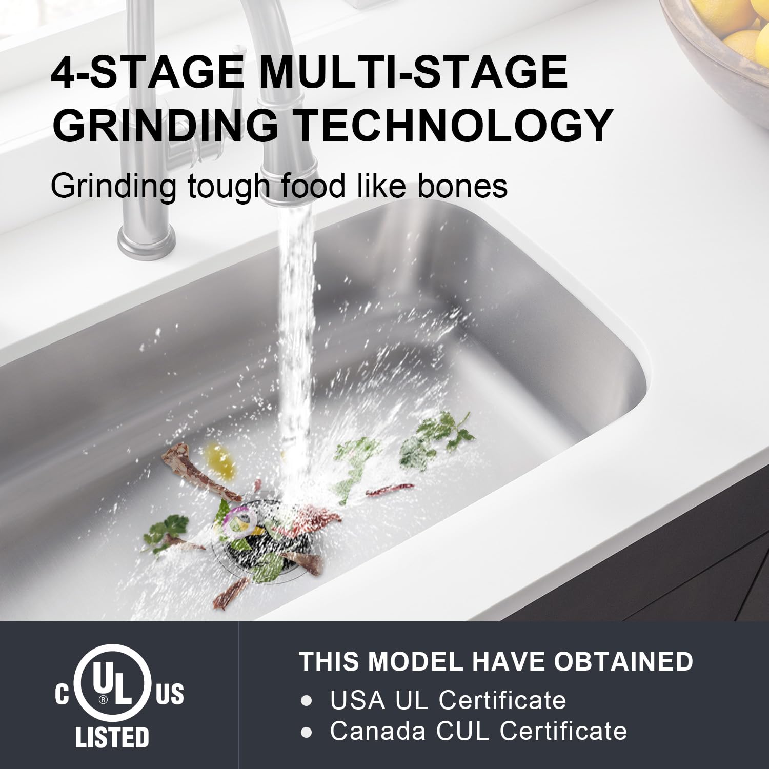 MAX DISPOSER included accessories ensure a complete setup