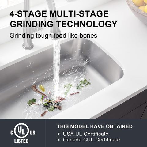 MAX DISPOSER included accessories ensure a complete setup