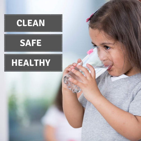 Max Strength Pro daily-use water filter maintains fresh-tasted water.