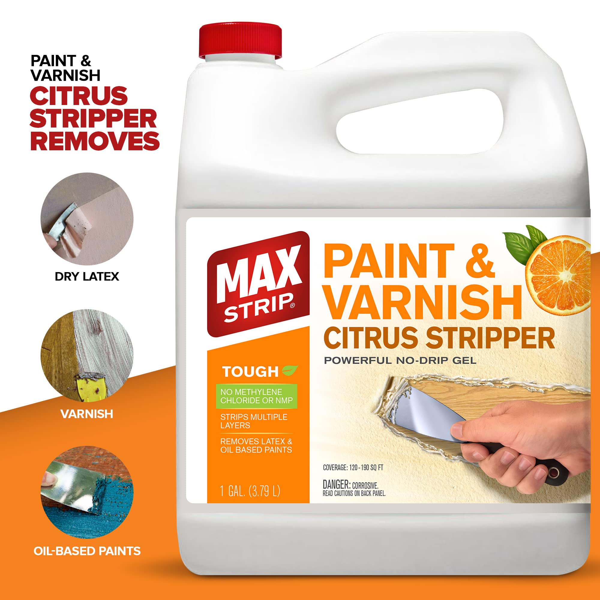 Max Strip Citrus Stripper DIY professional use showcases home renovation versatility