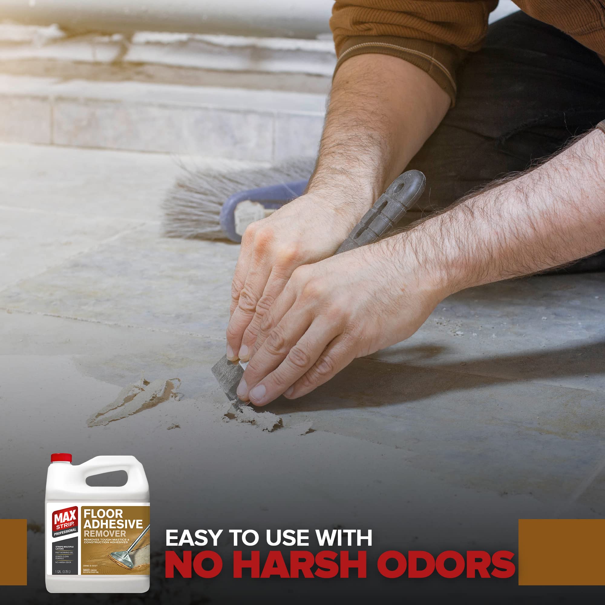 Max Strip DIY-Friendly Professional-Grade remover suitable for home projects and contractor use.