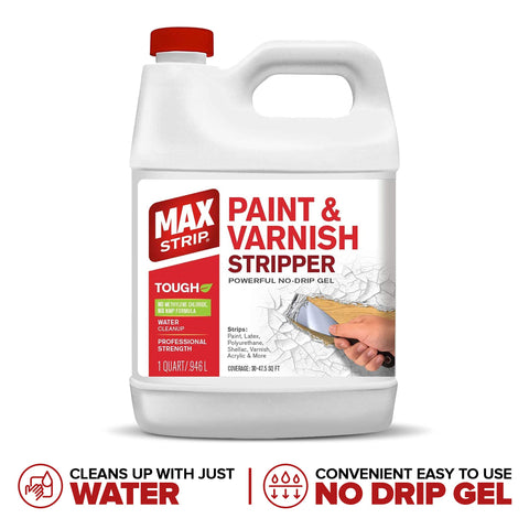 Max Strip scraping action depicts lifted paint after the dwell time