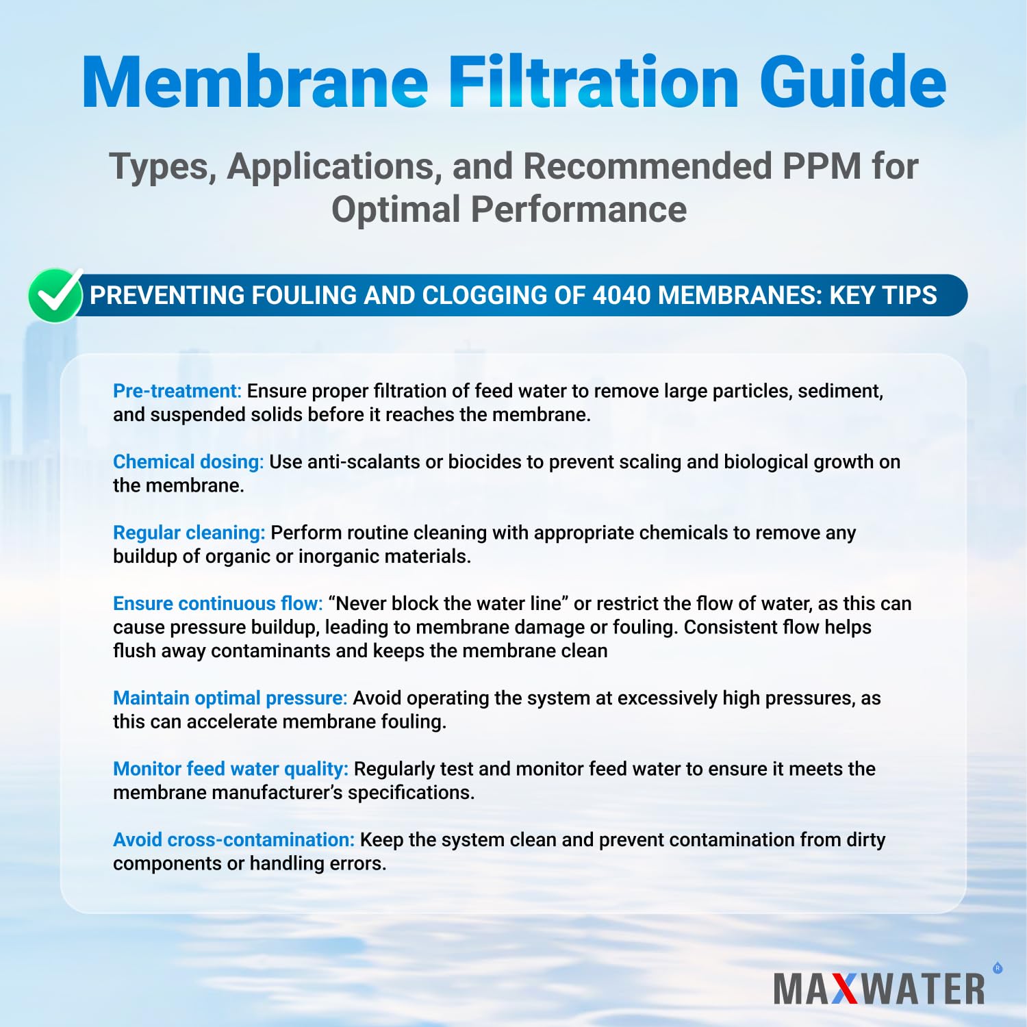 Max Water XLP-4040 use-case for agricultural irrigation filtration.
