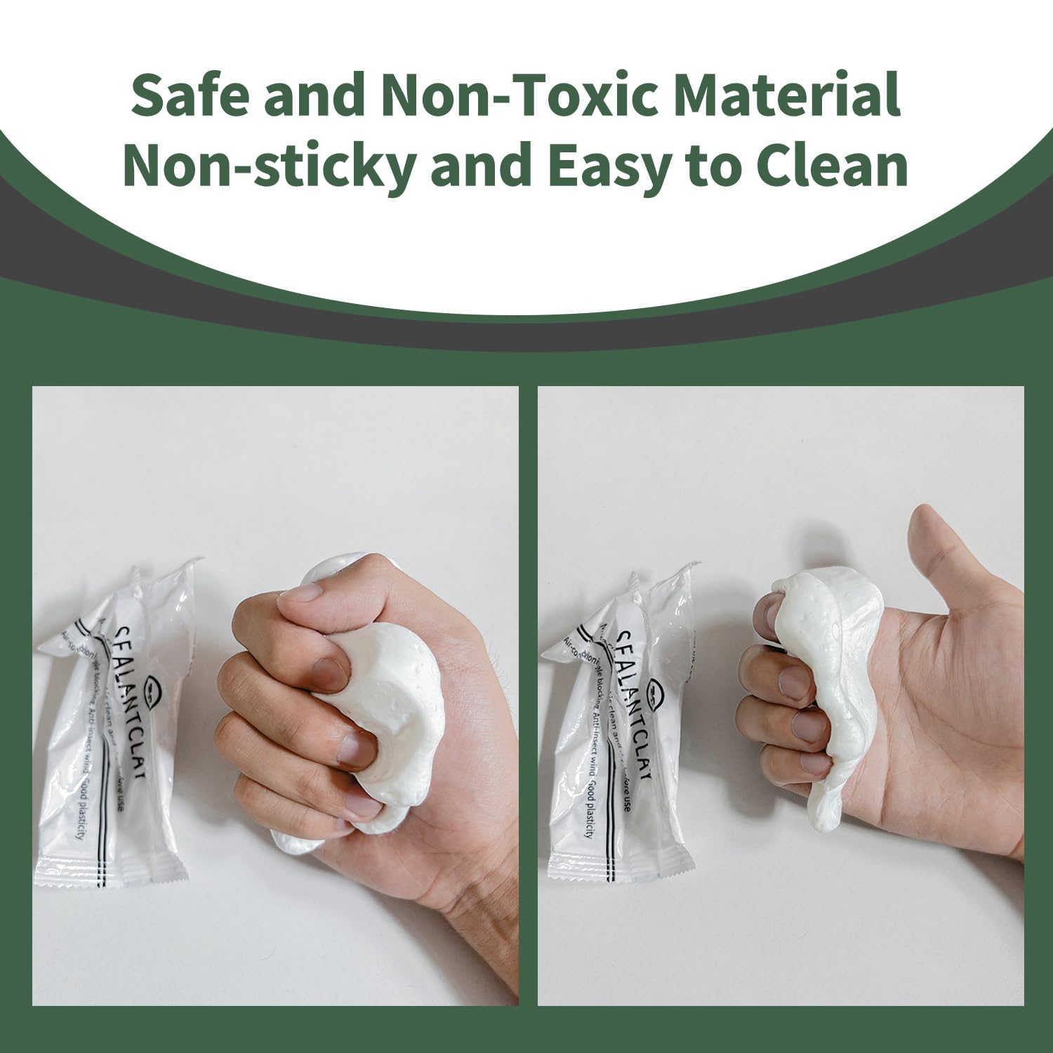 MaxBlaster odor-blocking sealant for odor control around repairs.
