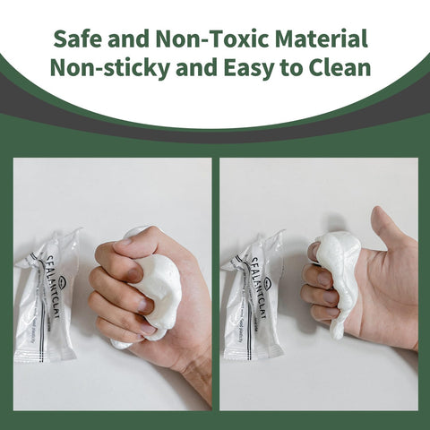 MaxBlaster odor-blocking sealant for odor control around repairs.