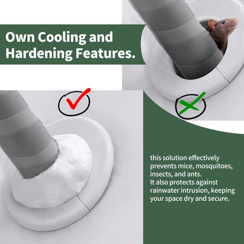MaxBlaster soft flexible sealing clay easy to mold.