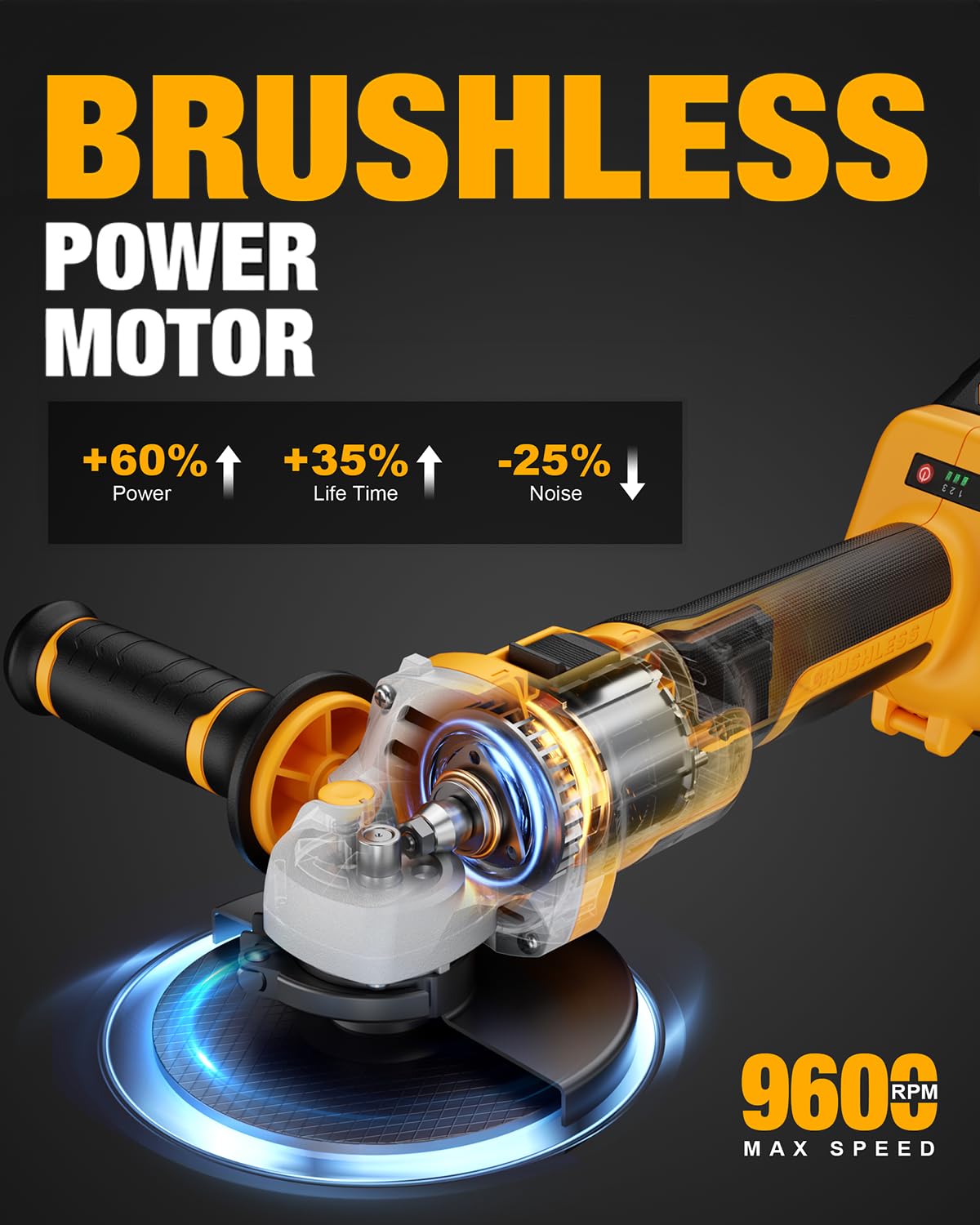 Maxcular 20V 4.0Ah battery pack powering long sessions