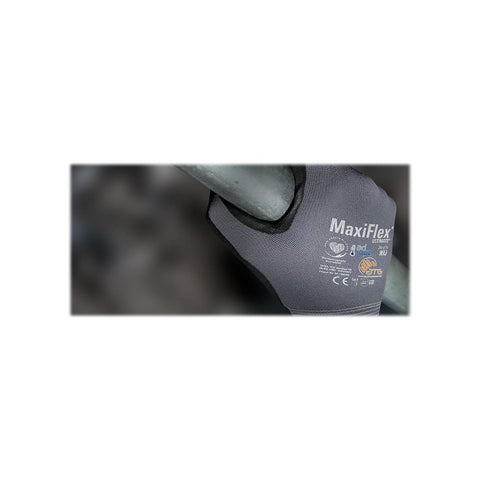 MaxiFlex knit-wrist design blocks dirt for cleaner work sessions