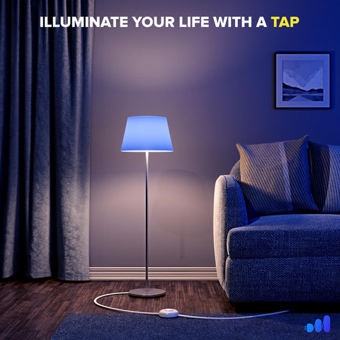 Maximm extension cord with on/off switch for quick power control.