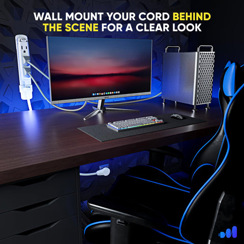 Maximm grounded UL-certified cord for safe everyday use.