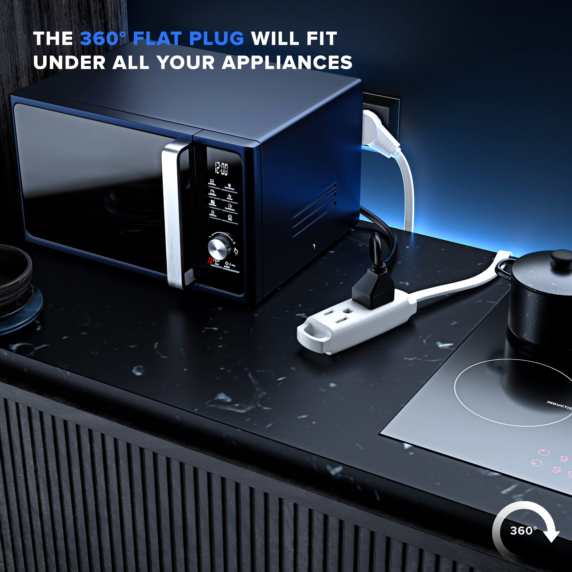 Maximm UL-certified extension cord signaling safety and quality.