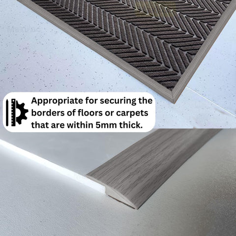 Maxiroc Rubber Durability offers resilience against daily wear on thresholds.