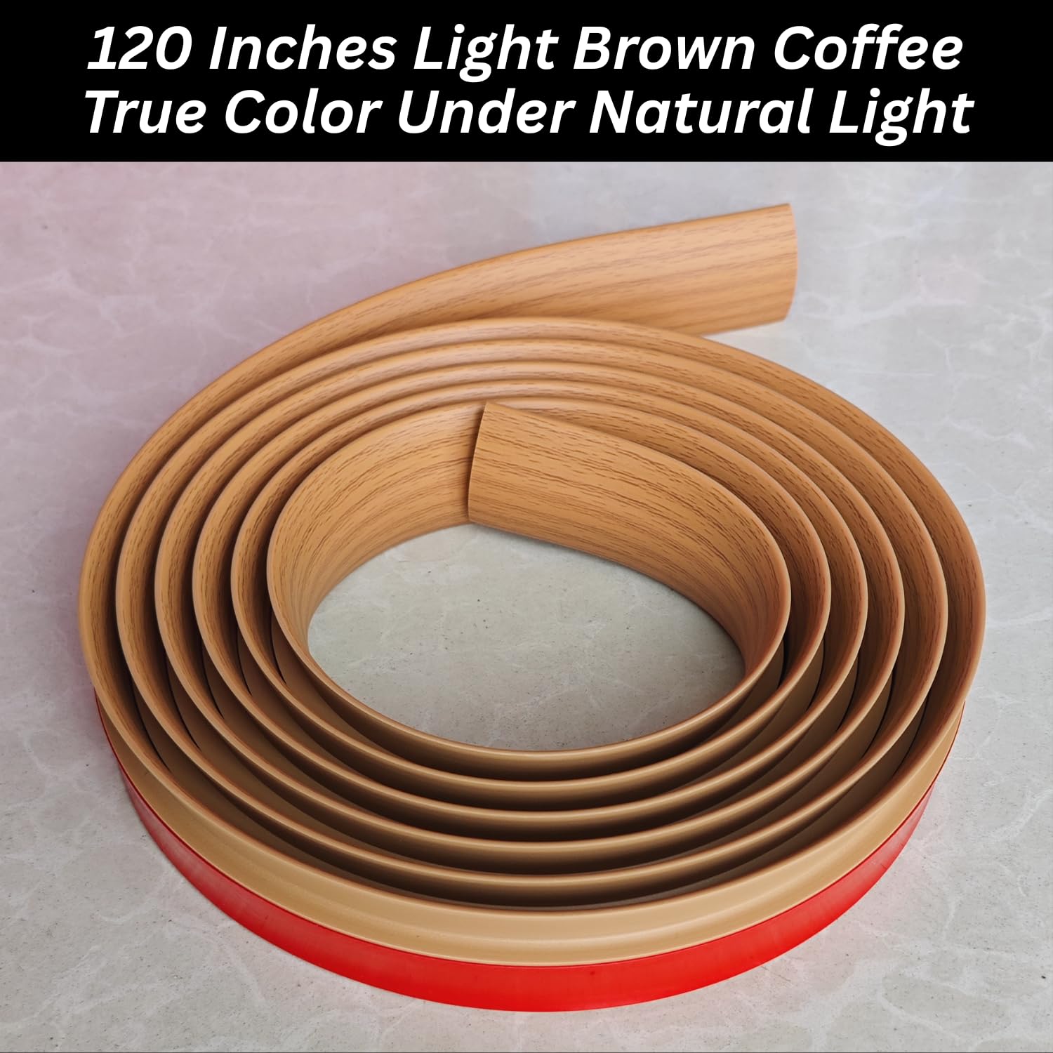 Self-adhesive Maxiroc edge trim simplifies upgrades without professional tools.