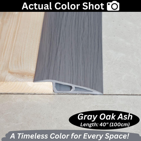 Maxiroc threshold ramp door strip helps minimize tripping hazards.