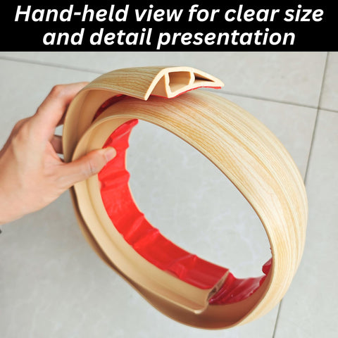 Wheelchair-friendly Maxiroc threshold demonstrates easy mobility across floors.