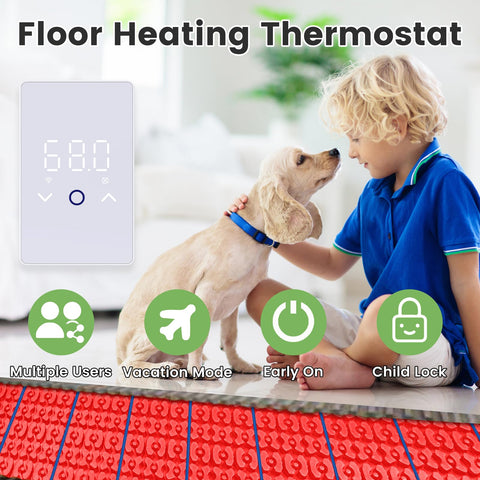 MAXKOSKO diy installation guide supports quick setup with a 15 ft floor sensor.