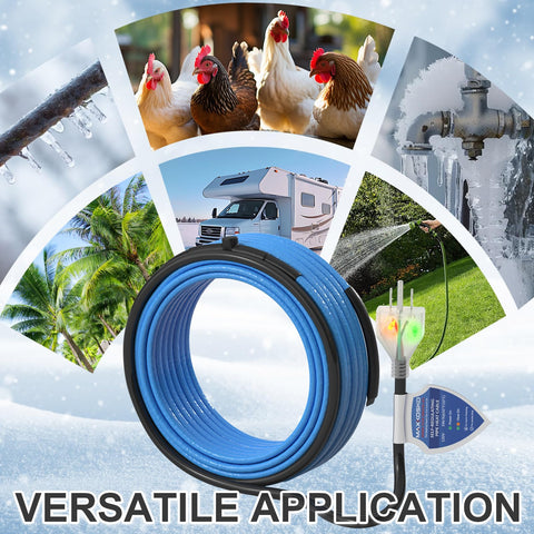 MAXKOSKO energy-saving thermostat core reduces waste while protecting pipes.
