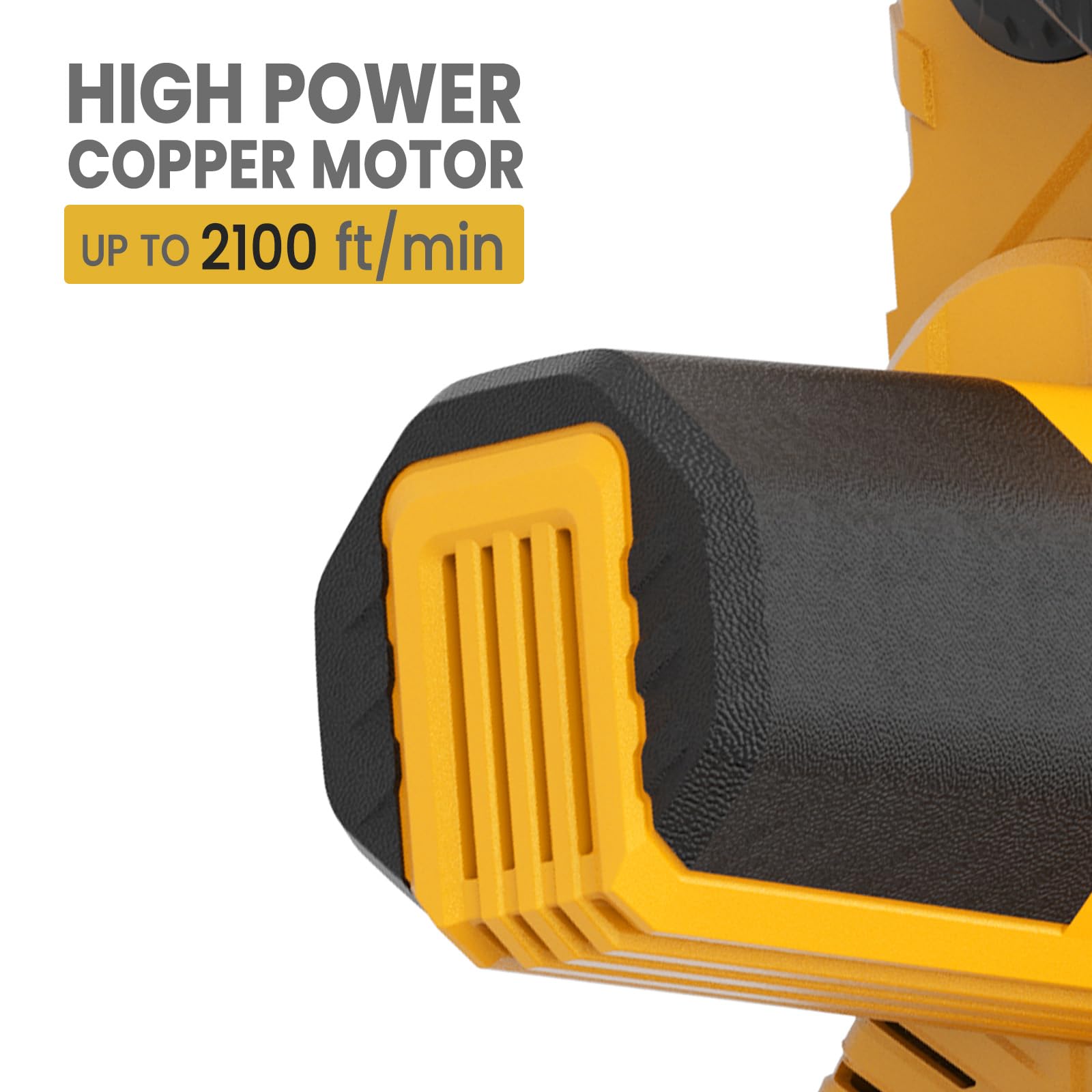 MaxMore detail sander battery protection feature helps prevent over-discharge