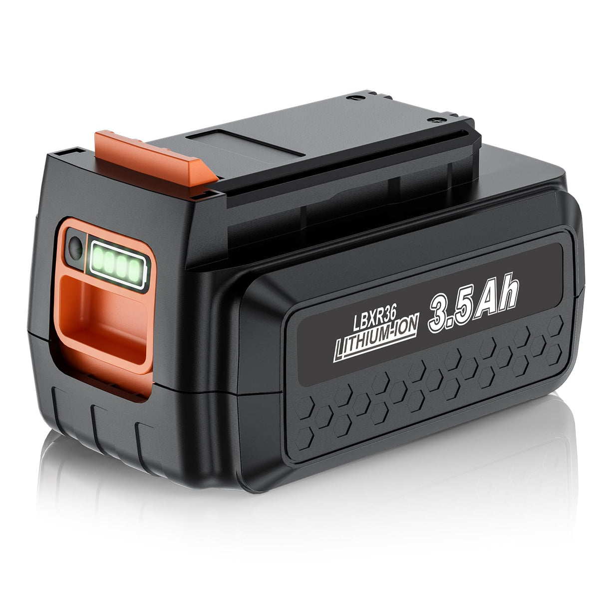 Maxofpowr 40V battery replacement for LBX2040 with reliable runtime.