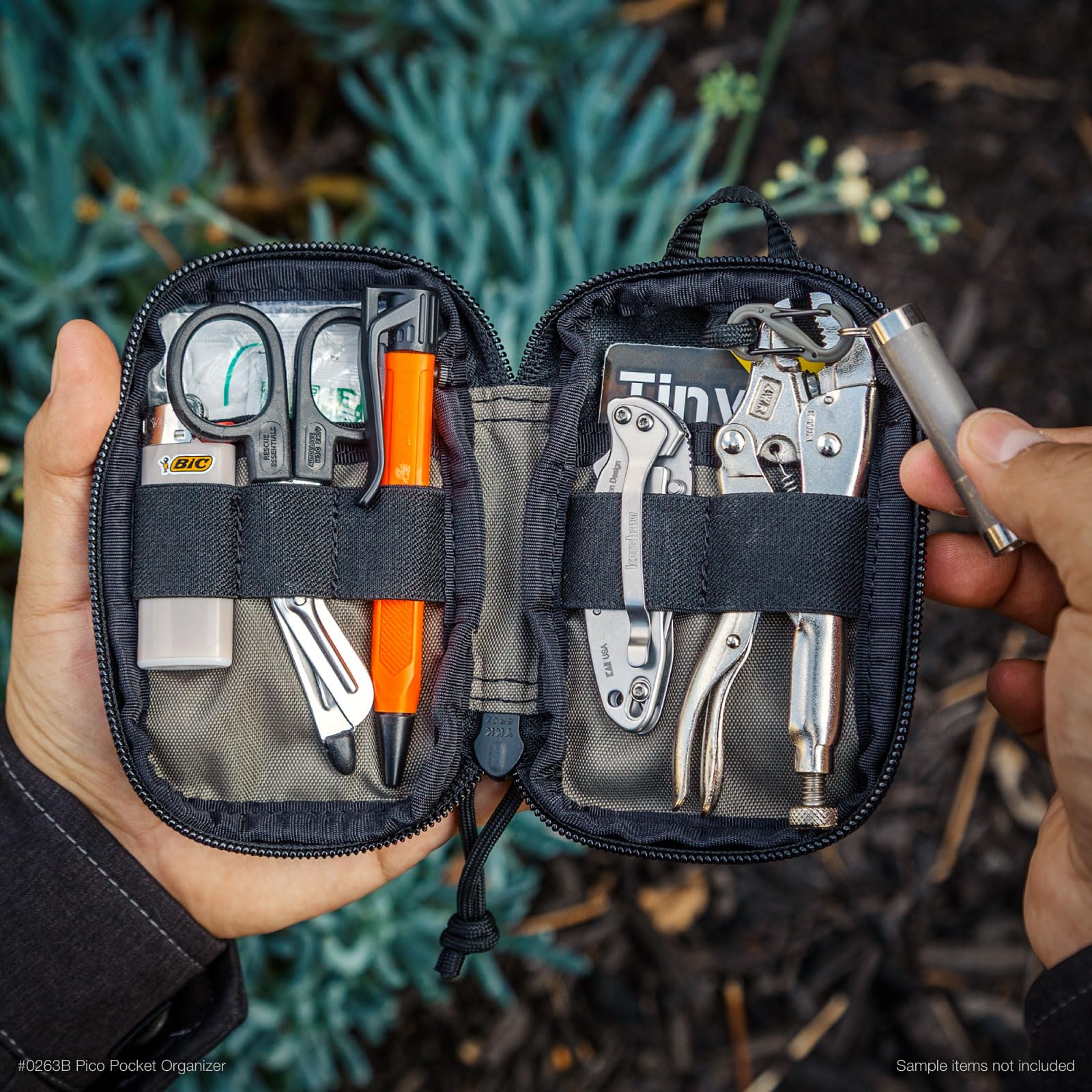 Maxpedition Pico Pocket Organizer American design reflects rugged reliability and quality.