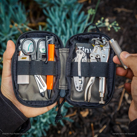 Maxpedition Pico Pocket Organizer American design reflects rugged reliability and quality.