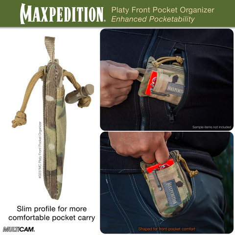Maxpedition Platy Concealable Keyring keeps keys secure and out of sight.