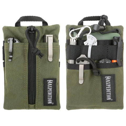 Maxpedition Platy Pocket Organizer front view shows slim pocket-ready design for quick access