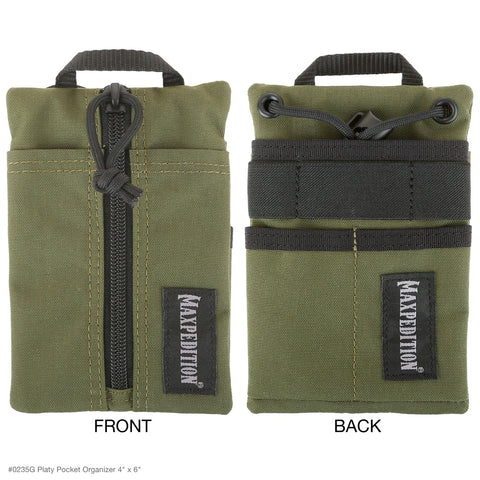 Maxpedition Platy Pocket Organizer reinforced stitching ensures reliability under heavy use