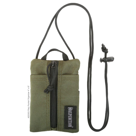 Maxpedition Platy Pocket Organizer uses genuine YKK zippers for smooth operation