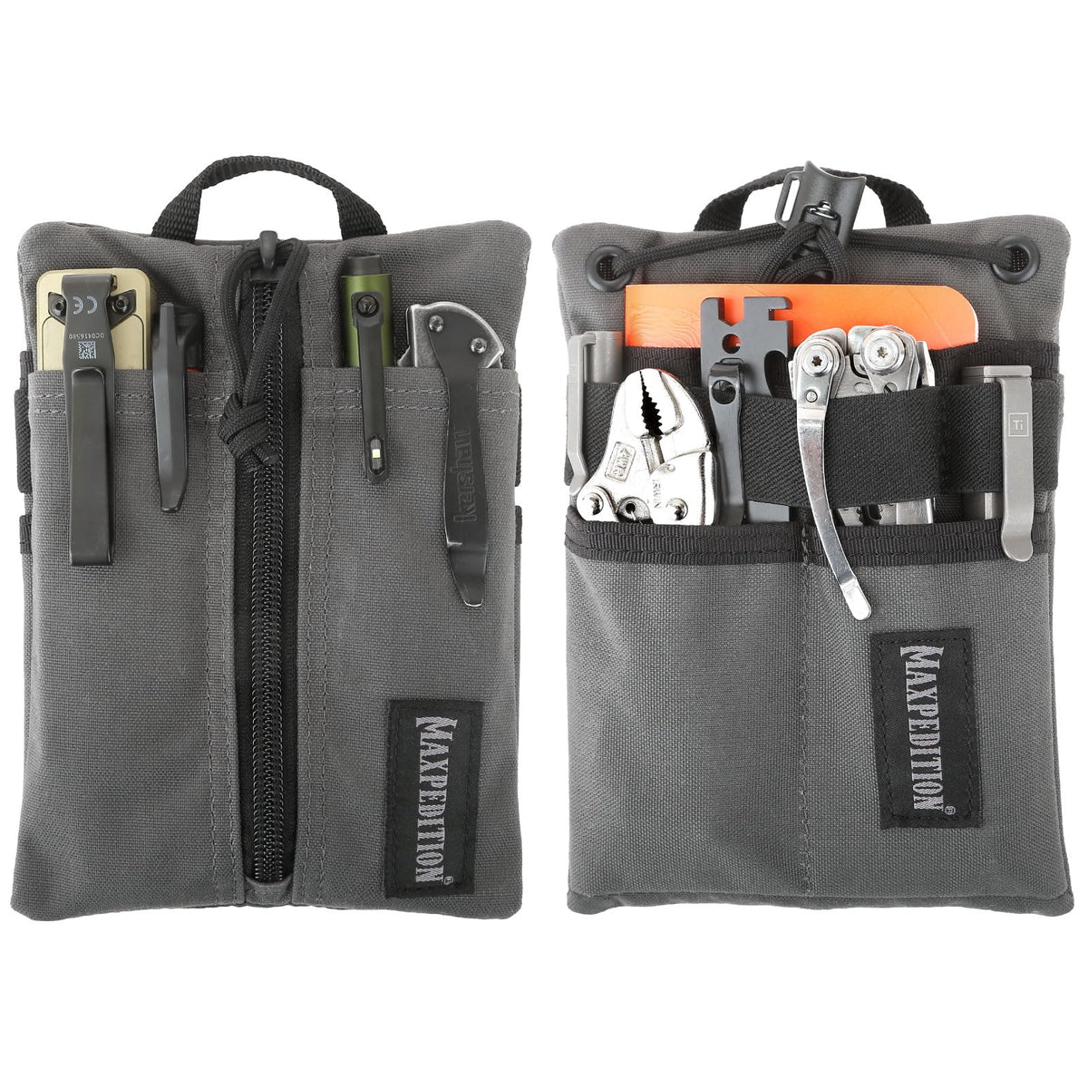 Maxpedition Platy Pocket Organizer showing compact design for pocket carry.