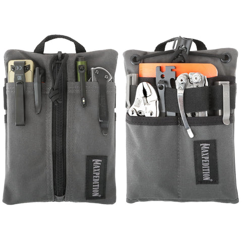 Maxpedition Platy Pocket Organizer showing compact design for pocket carry.