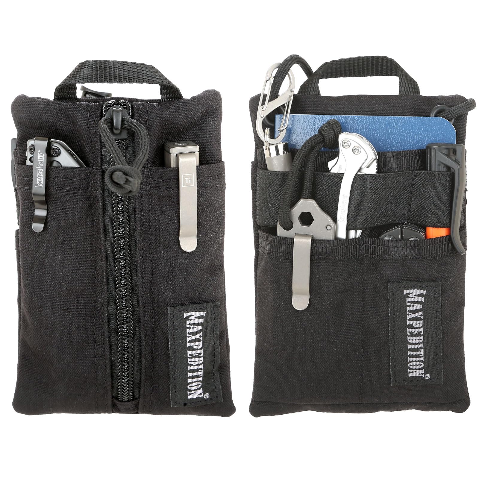 Maxpedition Platy Pocket Organizer front view for compact daily carry