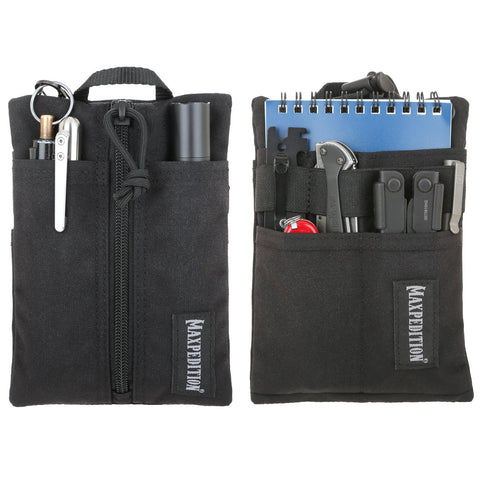 Maxpedition Platy Pocket Organizer front view for quick access in pockets.