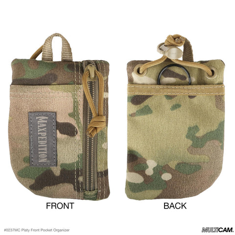 Maxpedition Platy Genuine YKK Zippers ensure smooth, durable operation.