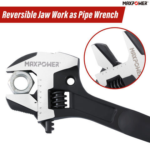 MAXPOWER 15.9-inch length enables reach in tight spaces