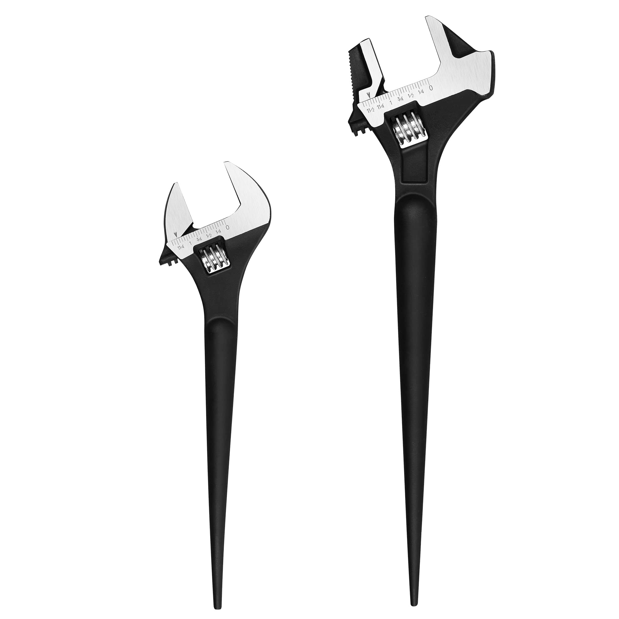 MAXPOWER 16-inch spud wrench with reversible jaw and hammer head for versatile fastening work.