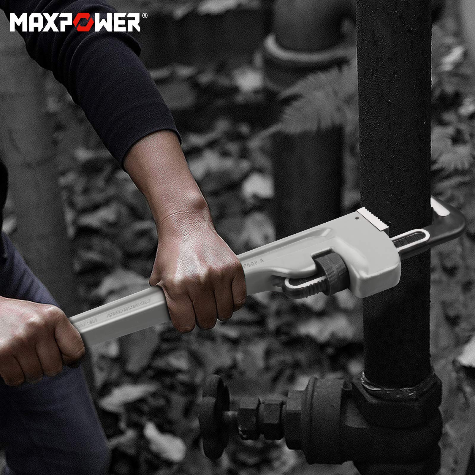 MAXPOWER I-beam handle highlighting quick adjustments and control
