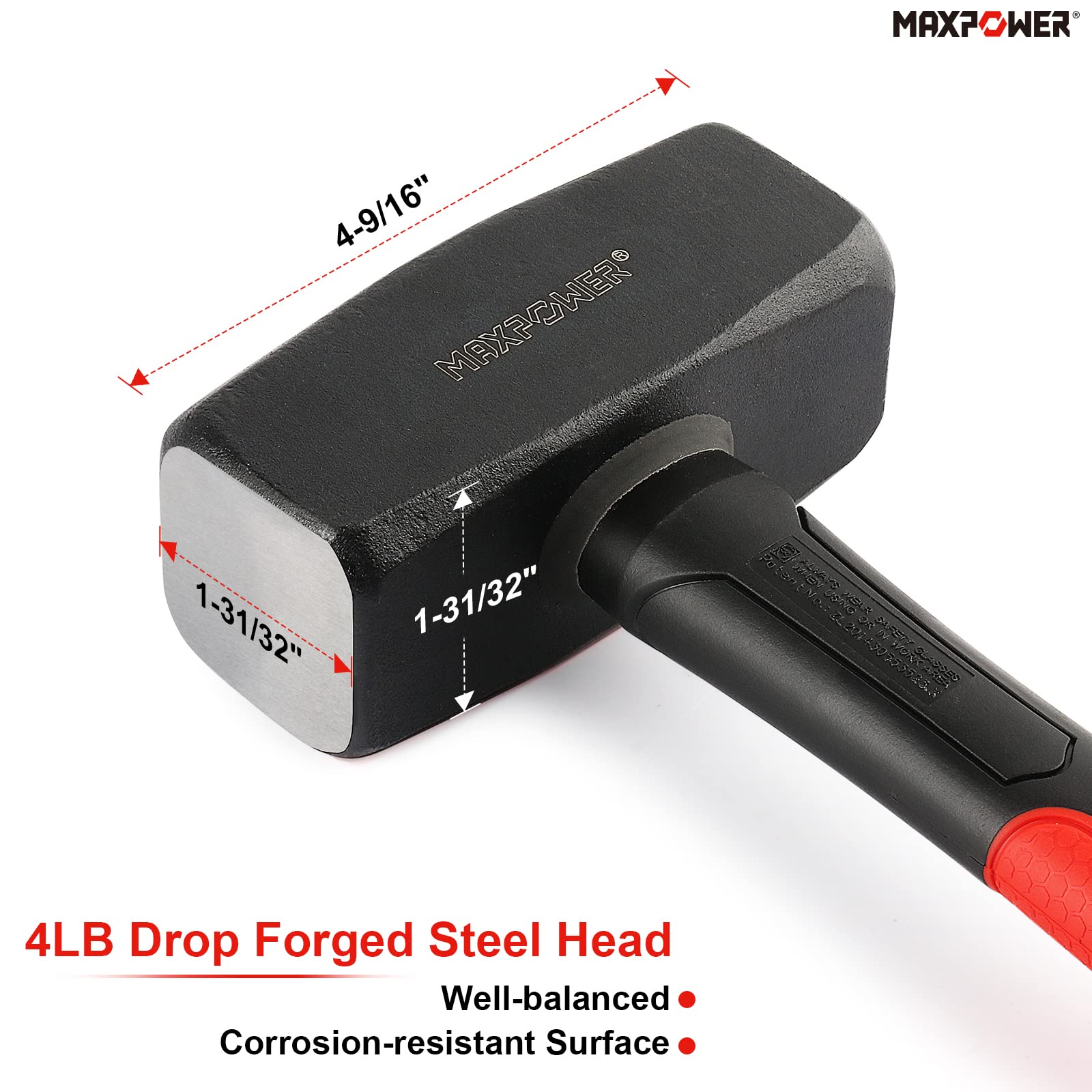 MAXPOWER complete hammer in store-ready package for projects