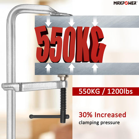 MAXPOWER drop-forged sliding arm reducing flex under heavy loads
