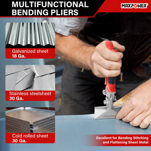 MAXPOWER nickel-plated finish enhances durability and longevity