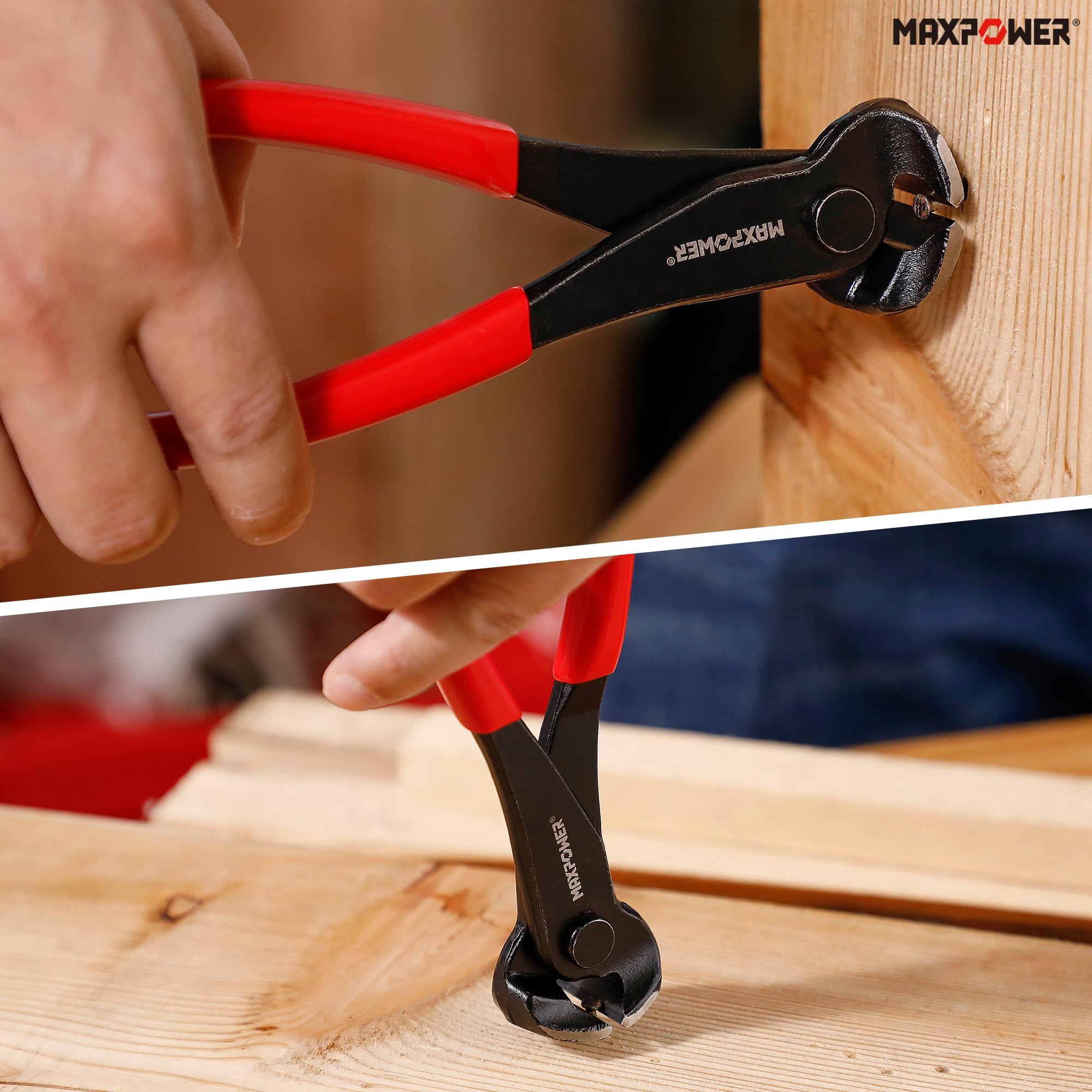 MAXPOWER tool body with corrosion-resistant finish for lasting durability.