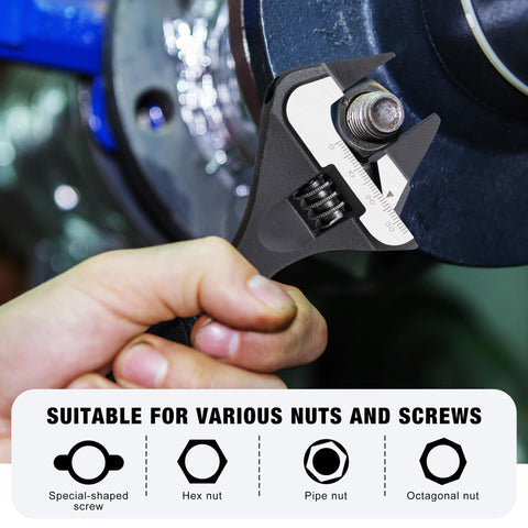 MAXPOWER non-slip soft grip handle reduces hand fatigue and improves control