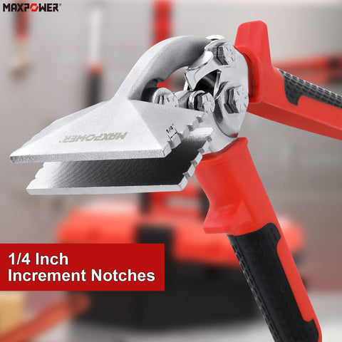 MAXPOWER Offset design enables bending in narrow spaces