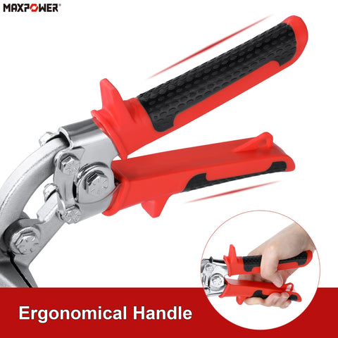 MAXPOWER Precision seamer shows 1/4-inch increments for repeatable results