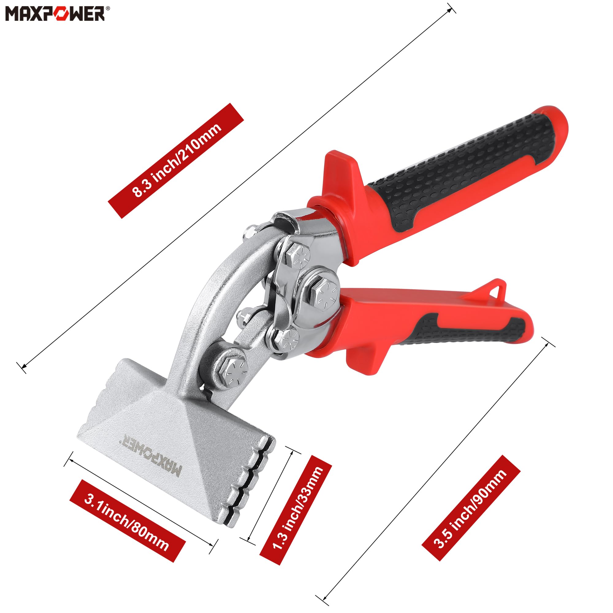 MAXPOWER Bender with 3-inch jaw for stronger bends