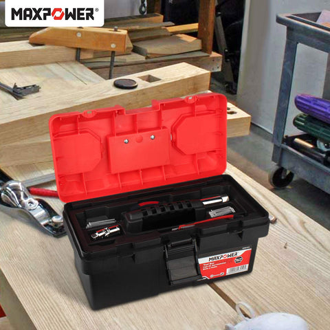 MAXPOWER small toolbox dimensions suit compact spaces like car trunks
